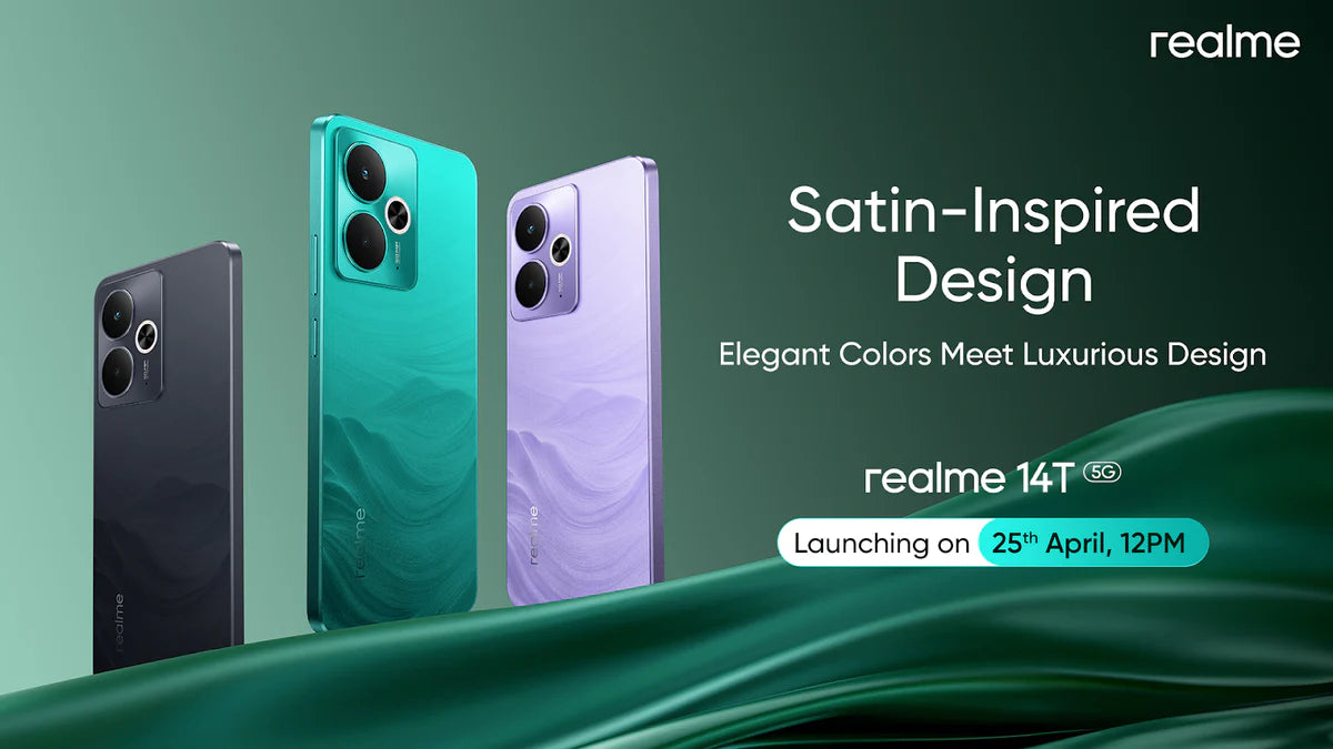 Realme presenta los nuevos Realme 14 y 14T poniendo el foco en autonomía, rendimiento y resistencia