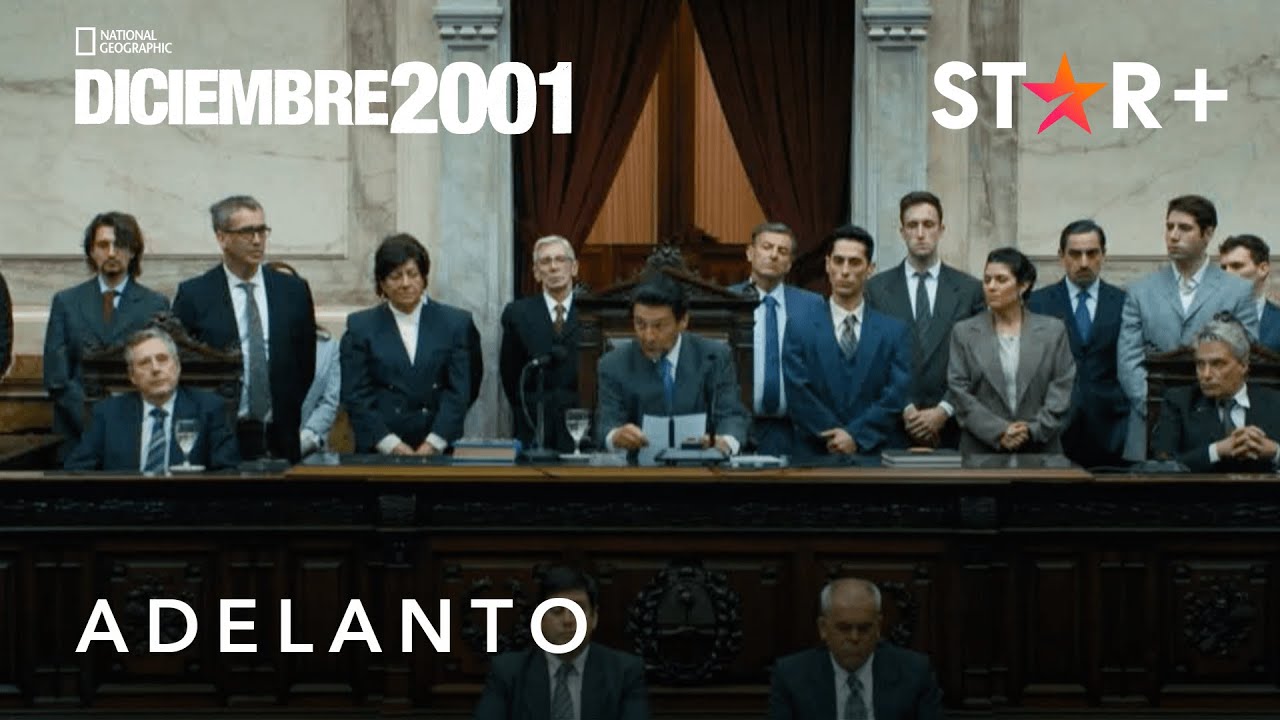 EL 7 DE JUNIO LLEGA A STAR+ EL NUEVO THRILLER POLÍTICO “DICIEMBRE 2001” // NUEVO TRÁILER