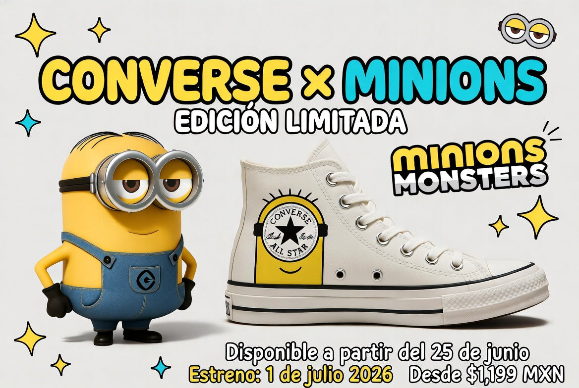 👟💛 Converse x Minions: los personajes más caóticos de Illumination llegan al canvas en una colección de edición limitada 💛👟