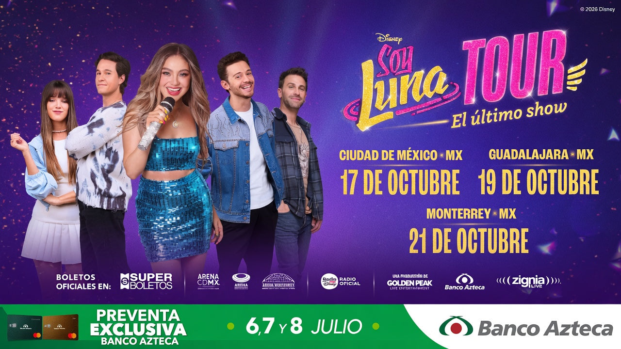SOY LUNA regresa a los escenarios para la gira del adiós en la Arena CDMX