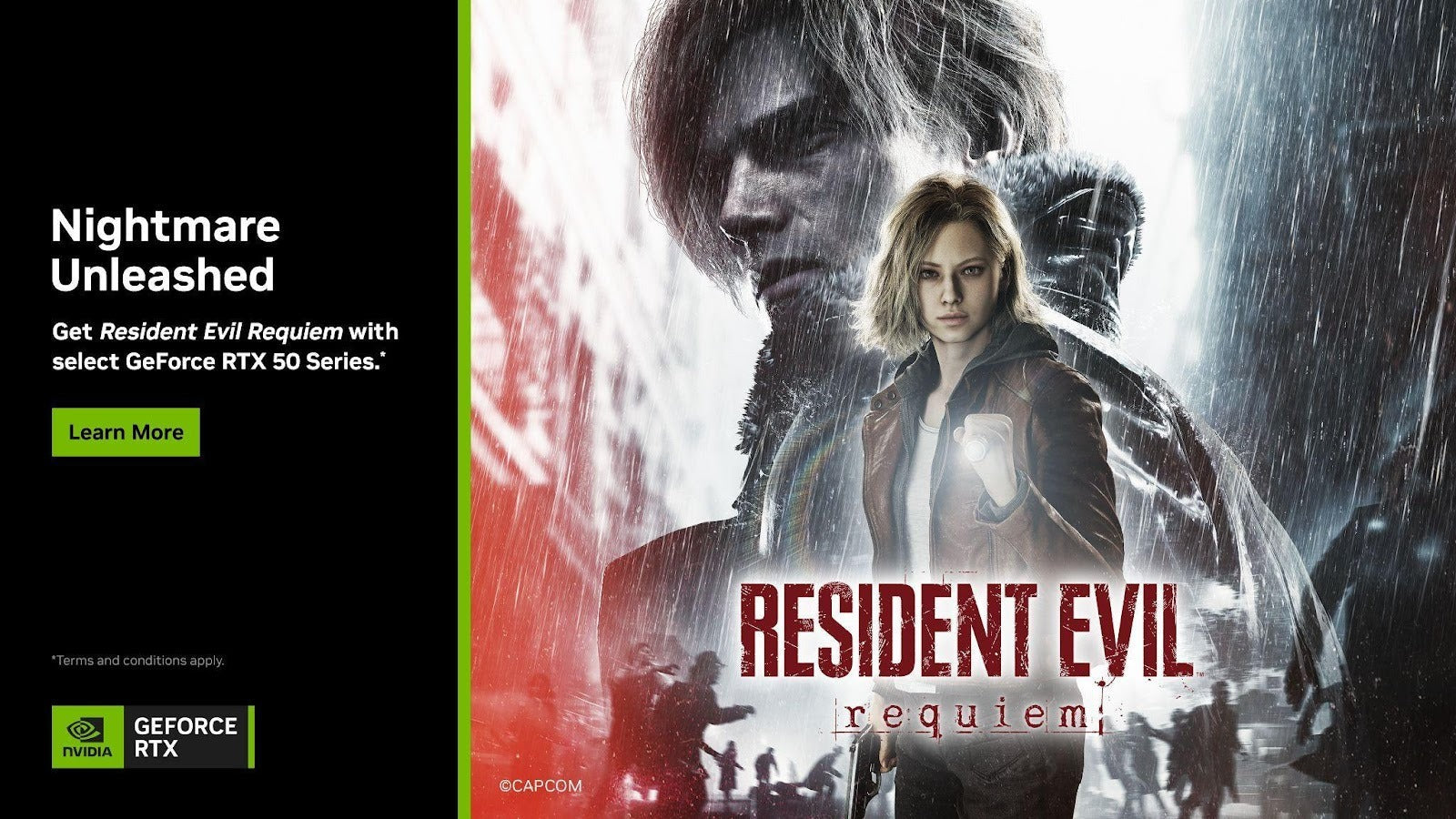 NVIDIA anuncia el bundle de Resident Evil Requiem con GeForce RTX Serie 50