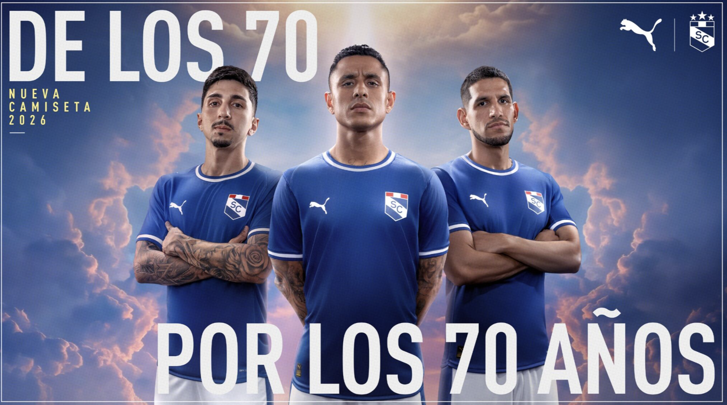 De los 70 por los 70 años: PUMA y McCANN  rinden homenaje a Sporting Cristal en una campaña aniversario