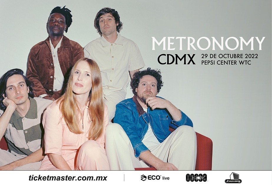 METRONOMY ¡Tras ser de los más aclamados en Corona Capital Guadalajara, se confirma concierto en solitario en la CDMX para presentar Small World!