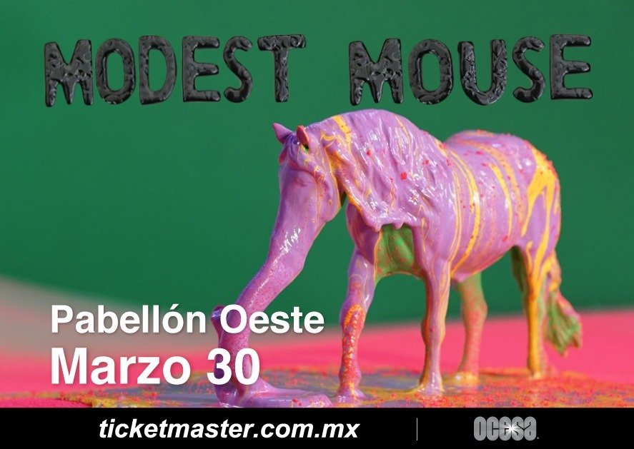 MODEST MOUSE ¡Llegará al Pabellón Oeste del Palacio de los Deportes en 2023!