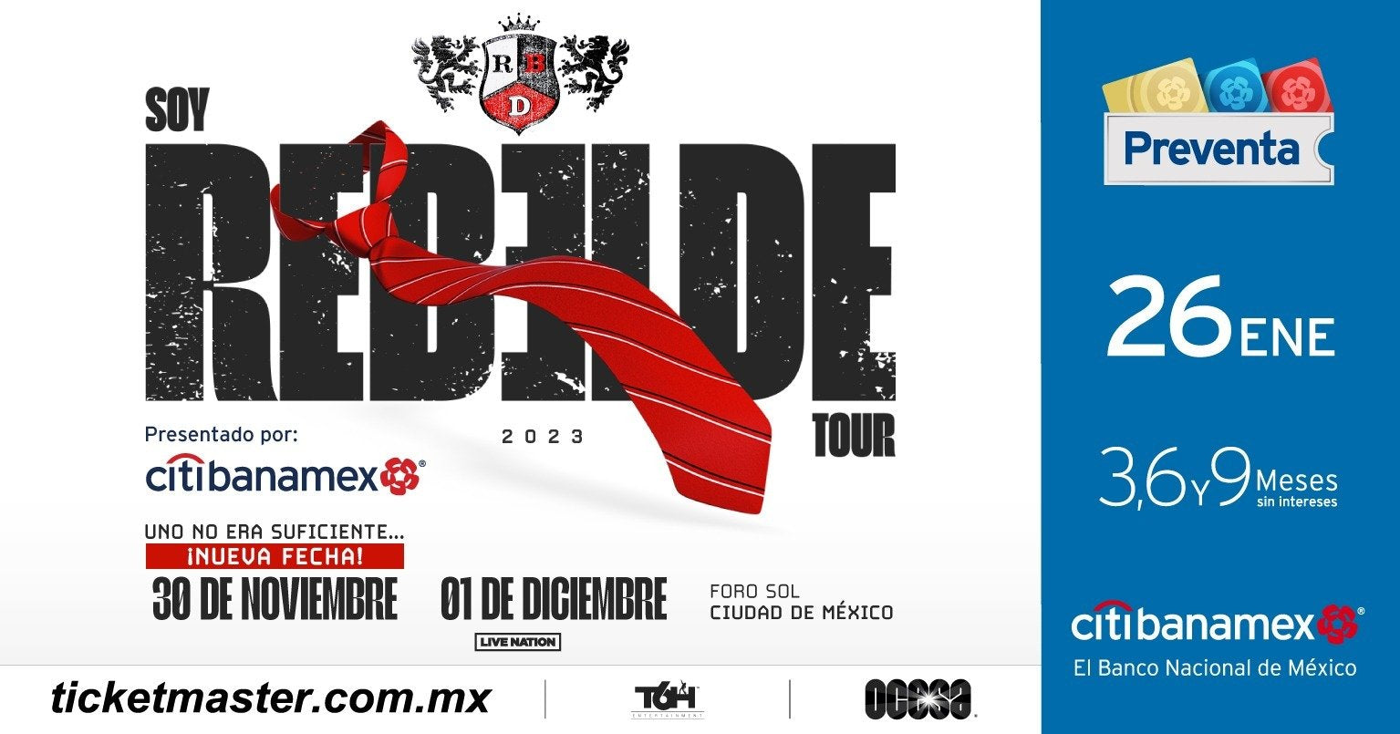 RBD ofrecerá segundo show en CDMX