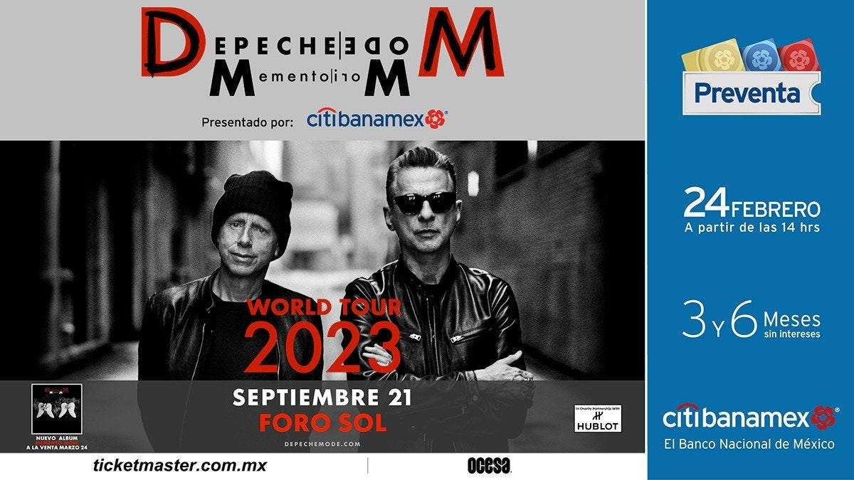 DEPECHE MODE VUELVE A MÉXICO