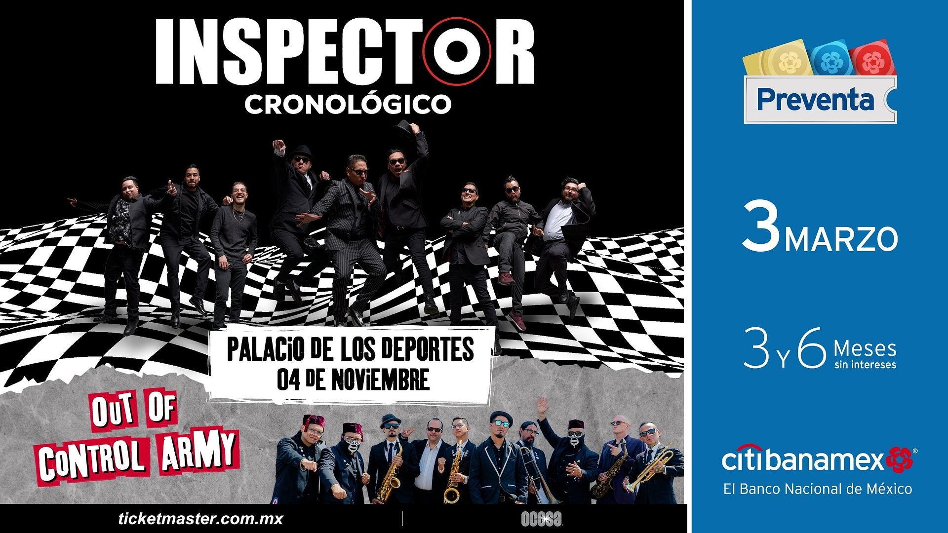 Inspector anuncia uno de los shows más importantes de su carrera