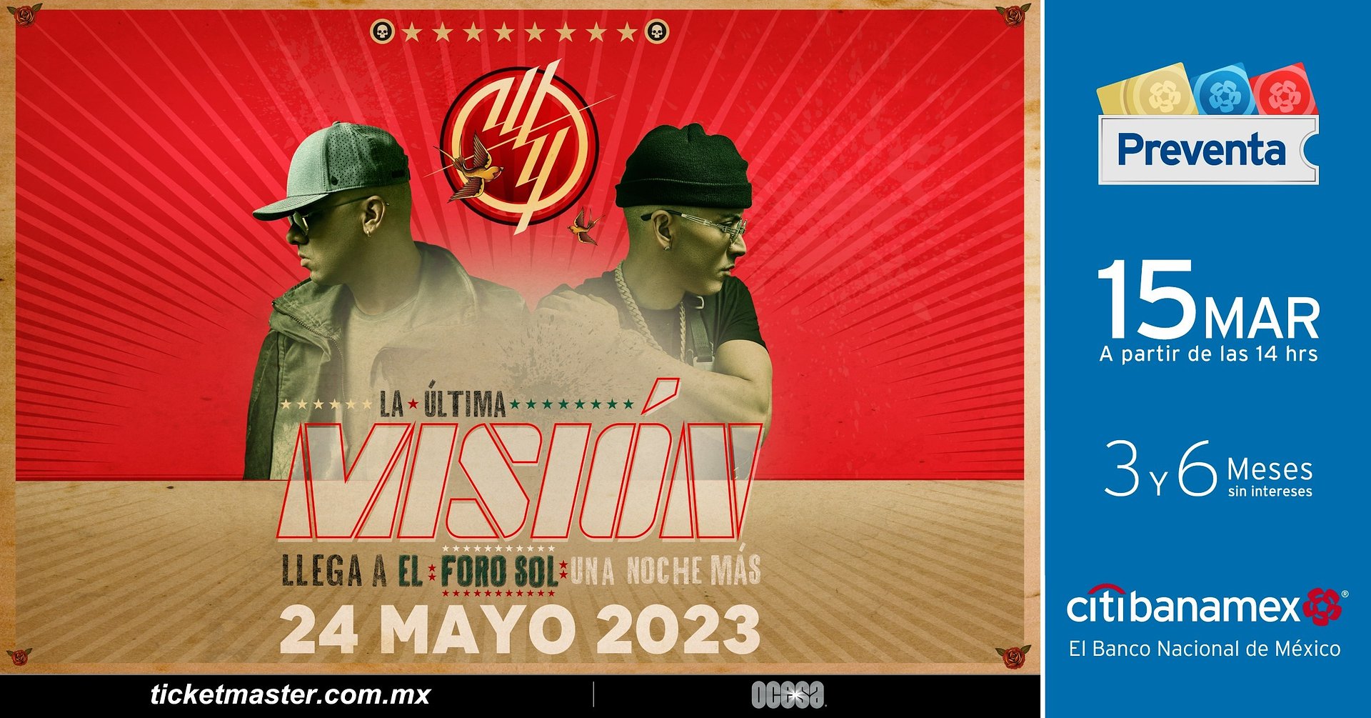 Wisin & Yandel anuncian uno de los shows más grandes de su carrera