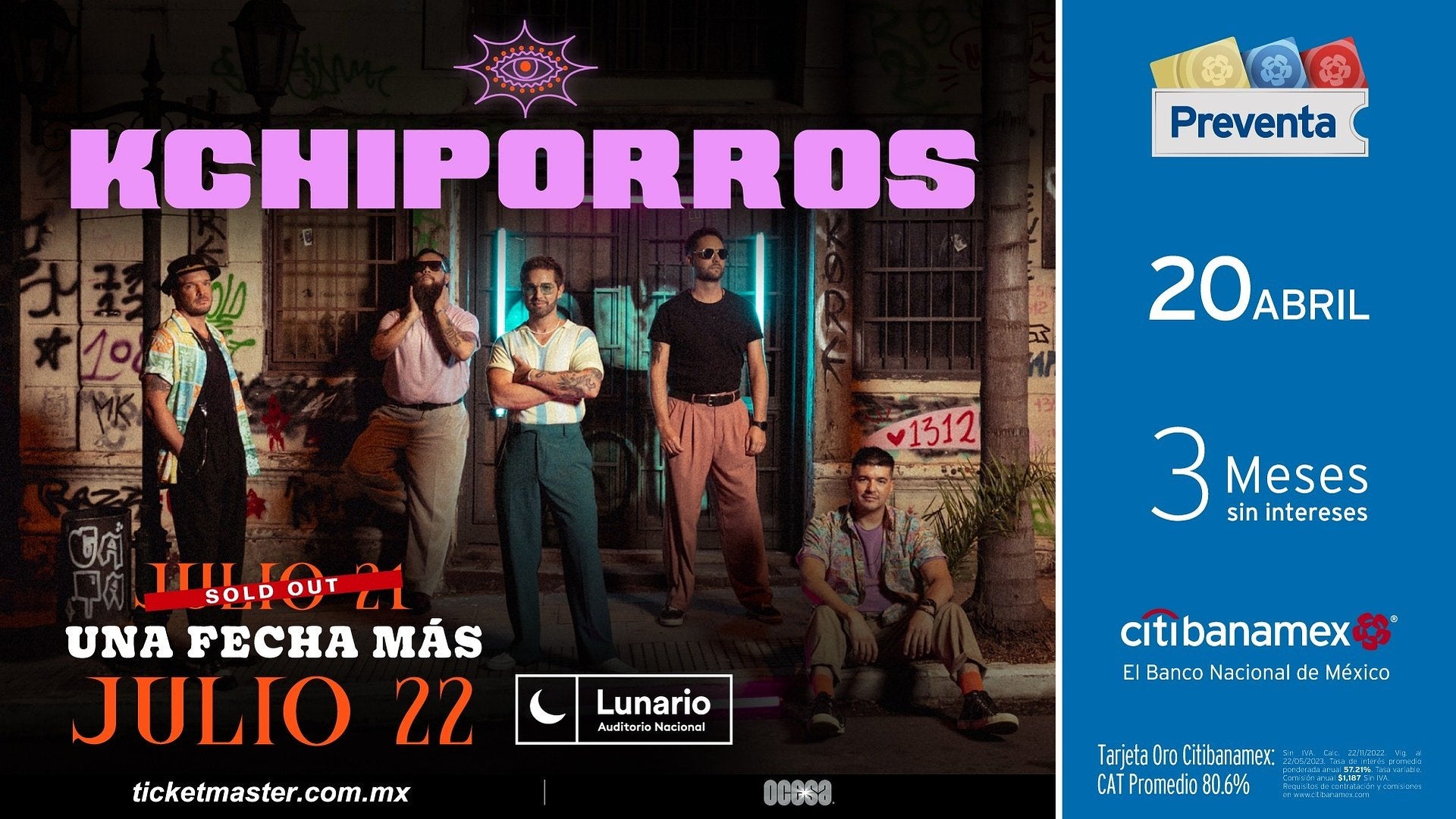 Tras sold out en su primera fecha, Kchiporros dará otro concierto en el Lunario