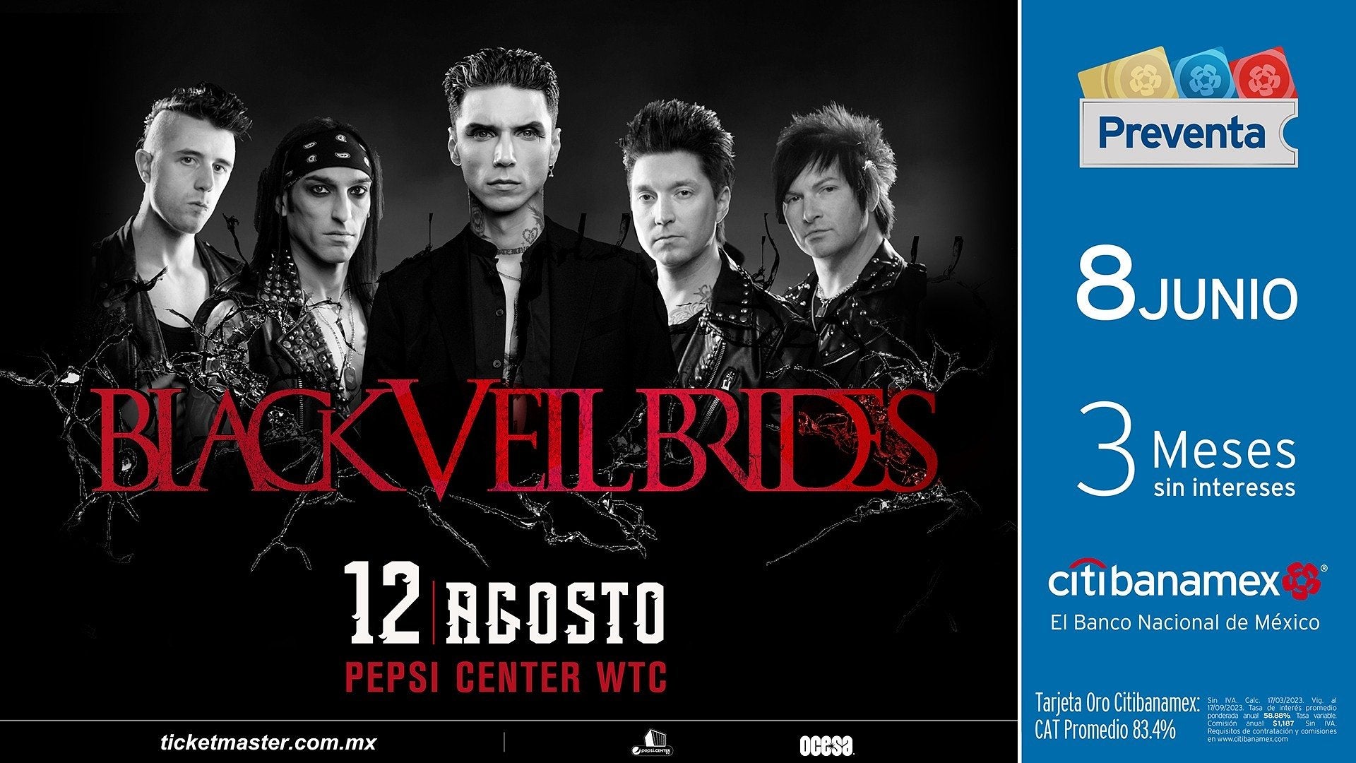 Black Veil Brides vendrán a México