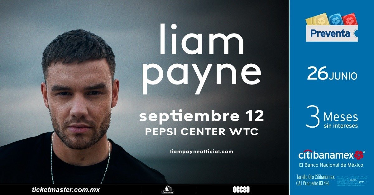 Liam Payne vuelve a México con su proyecto en solitario