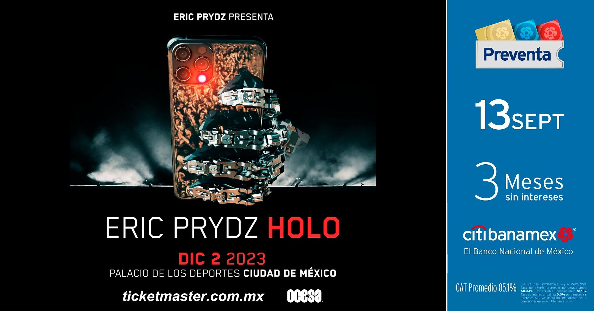 Eric Prydz presentará HOLO en Ciudad de México