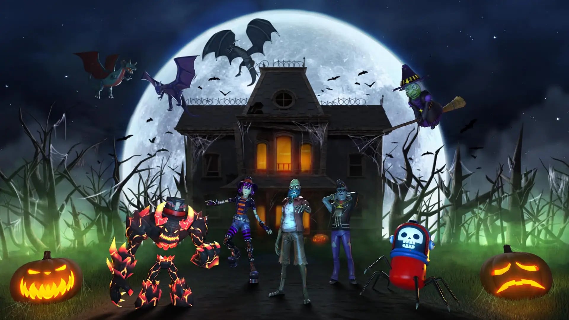 La temporada espeluznante llega a Roblox con los Destacados de Halloween