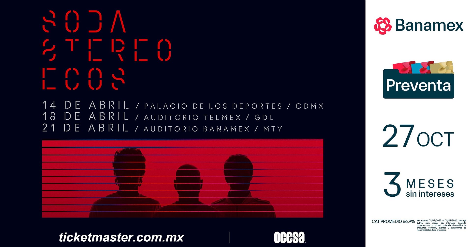 Soda Stereo ECOS: Sobre su histórico debut en Argentina y su próximo arribo a México