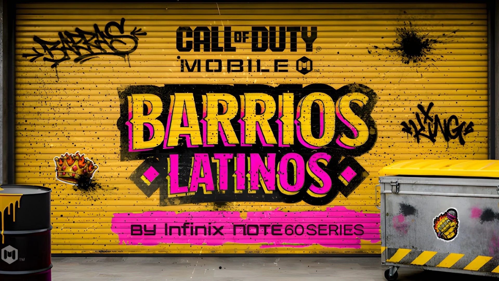 Call of Duty: Mobile revela a los capitanes y referentes del freestyle que liderarán el torneo internacional Barrios Latinos en Latinoamérica