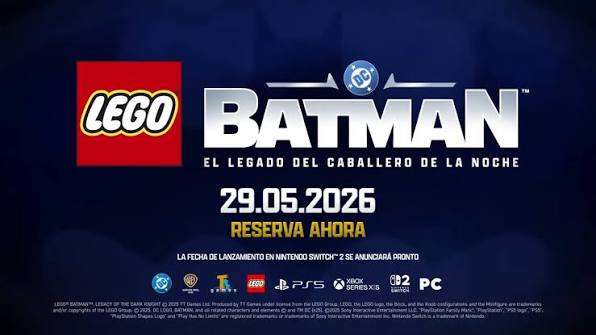 Warner Bros. Games presentó un nuevo tráiler de LEGO® Batman™: El Legado del Caballero de la Noche para Nintendo Switch 2