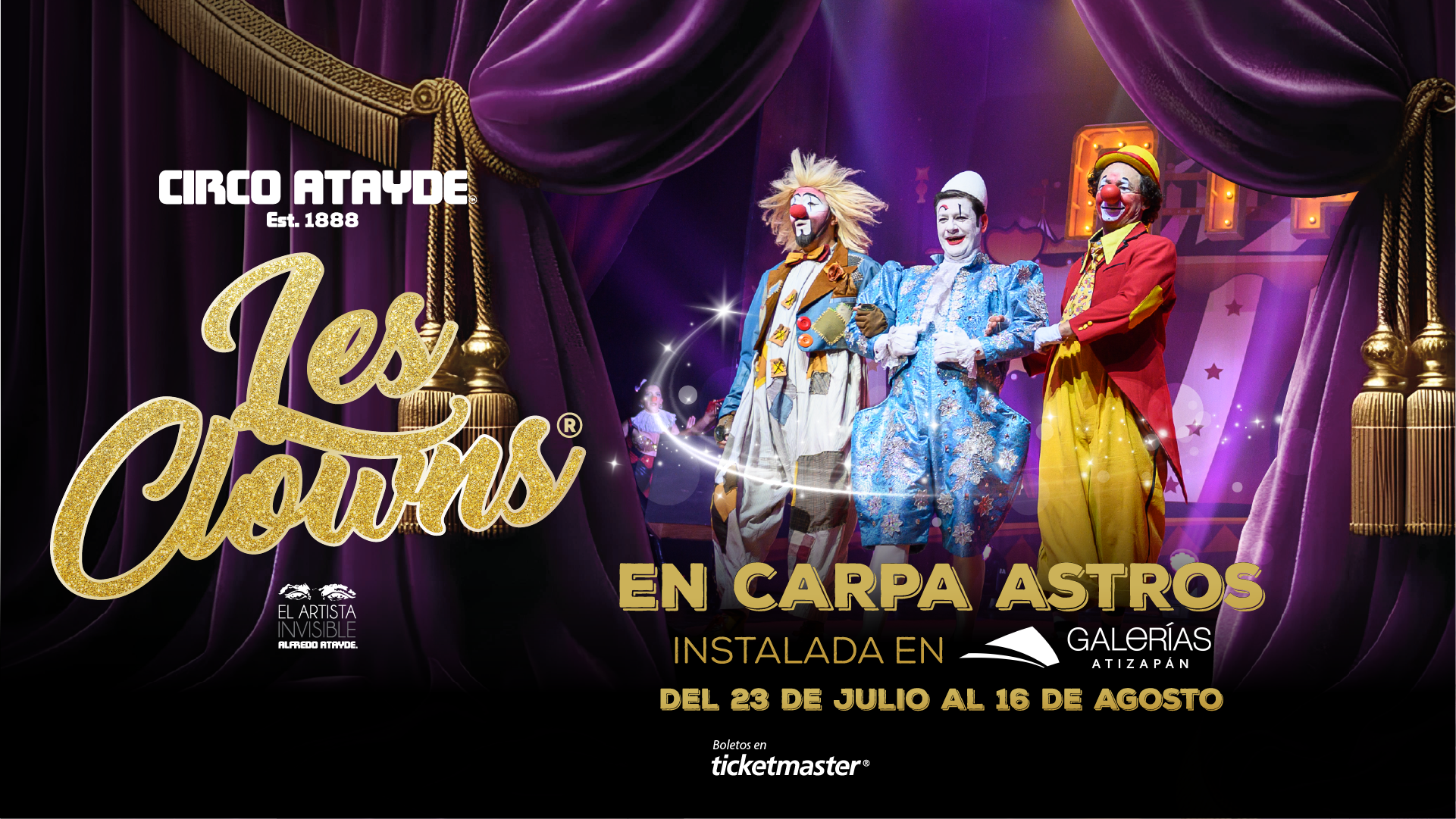 Circo Atayde anuncia su regreso a la Carpa Astros con 