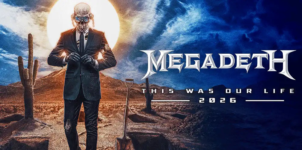 Megadeth en la Arena CDMX — una “supuesta despedida” entre guitarras, caos y Día de las Madres