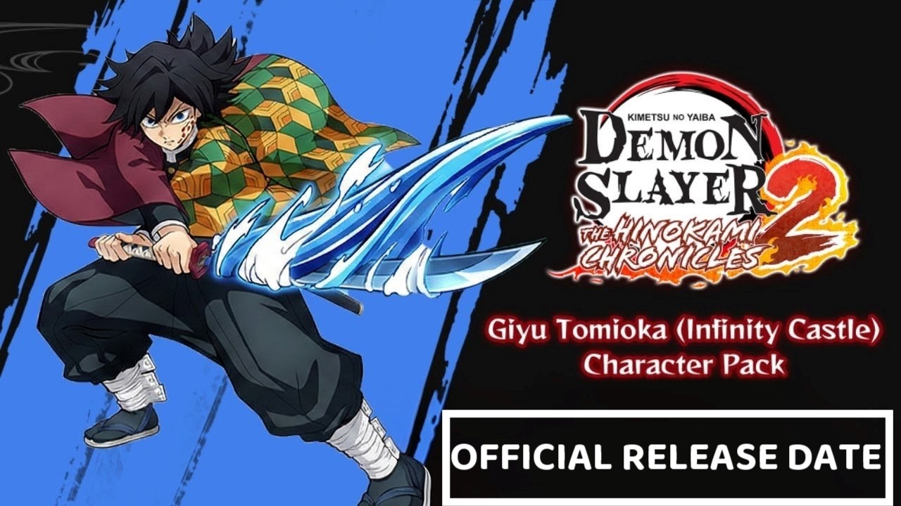 ¡Giyu Tomioka (Castillo Infinito) se une a Demon Slayer -Kimetsu no Yaiba- The Hinokami Chronicles 2 como personaje DLC!