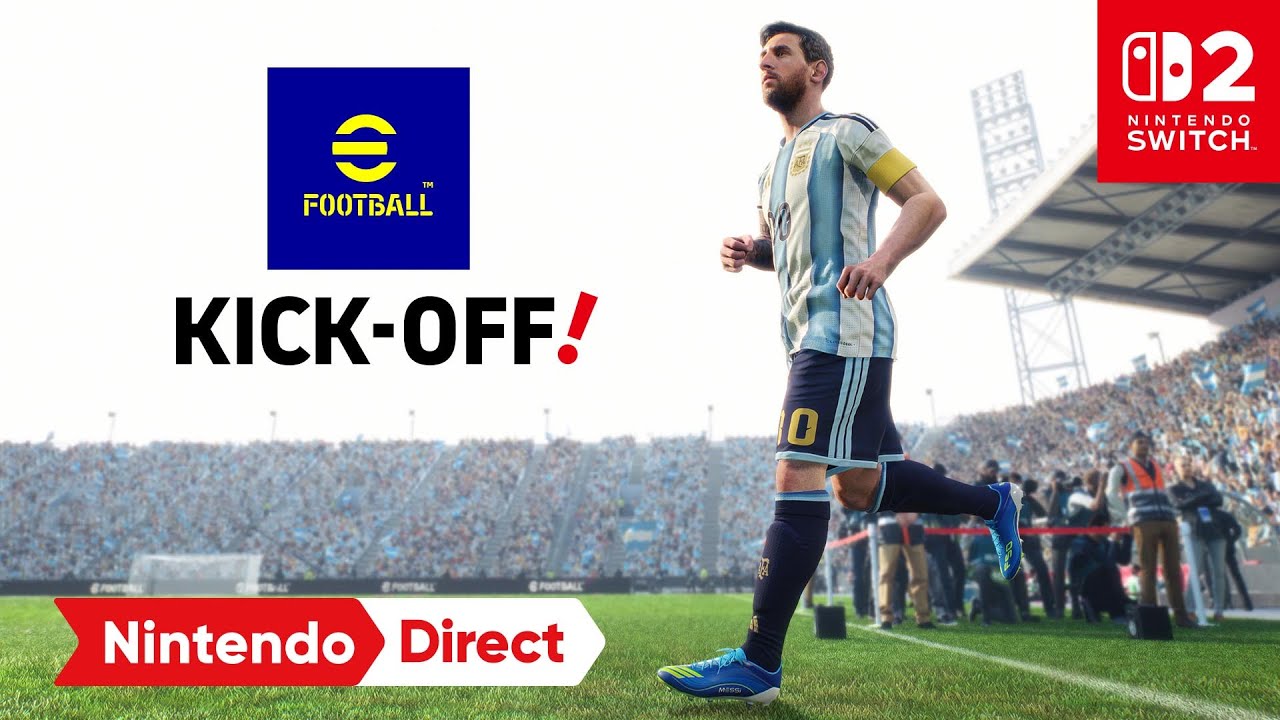 eFootball™ Kick-Off! se lanzará el 4 de junio para Nintendo Switch™ 2