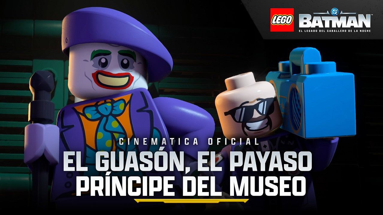 LEGO® Batman™: El Legado del Caballero de la Noche recrea la icónica escena del museo de arte de la película Batman (1989) de DC