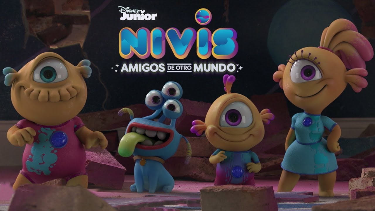 Disney Junior estrena episodios de Nivis, amigos de otro mundo