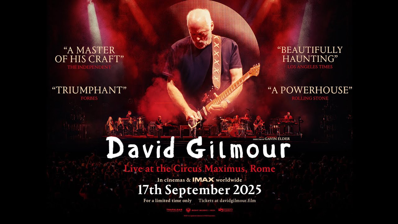 +QUE CINE presenta David Gilmour: Concierto en el Circo Máximo, Roma