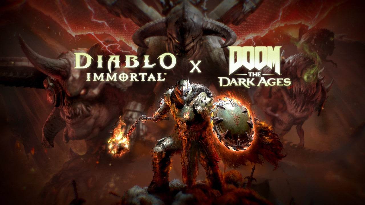 Dos visiones legendarias del Infierno unen sus caminos en la colaboración anunciada de Diablo Immortal y DOOM