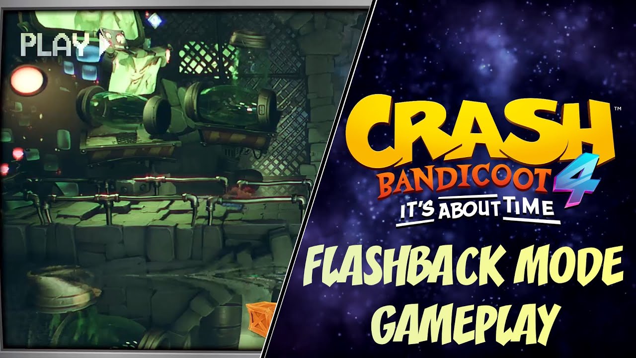 Se presentan los niveles “Flashback” de Crash Bandicoot 4: It’s About Time