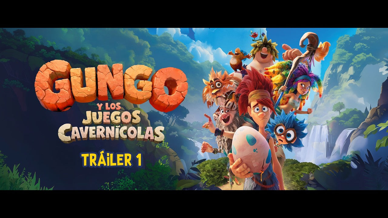 Gungo y los Juegos Cavernícolas: la nueva aventura de Huevocartoon llega a los cines