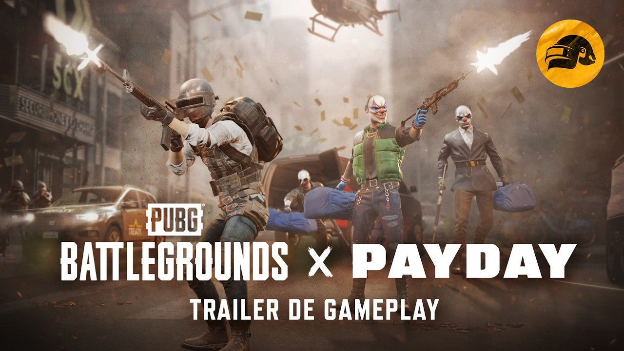 PUBG: BATTLEGROUNDS lanza el modo de atraco cooperativo “PAYDAY” en colaboración con Starbreeze Entertainment