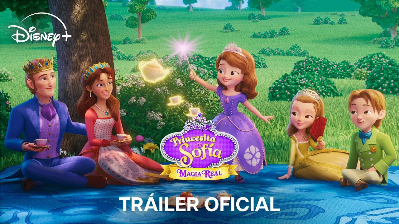 RAPUNZEL VISITA A SOFÍA EN EL TRÁILER DE 