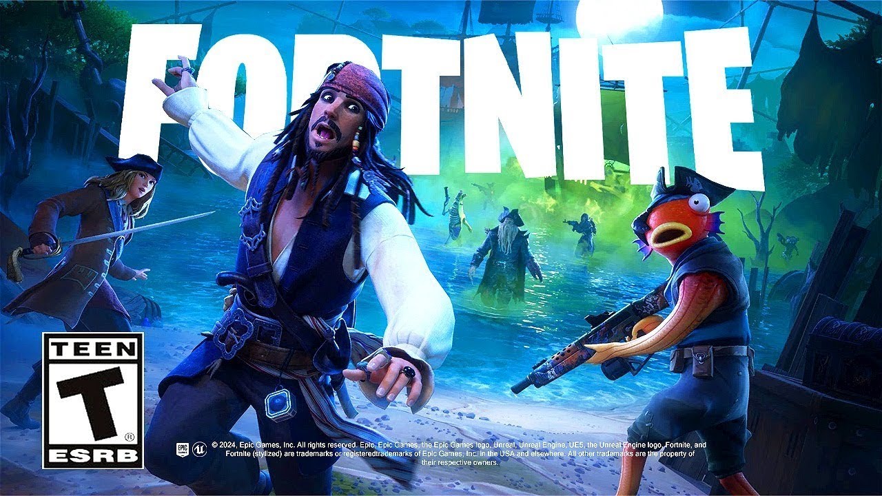 Embárcate en una aventura dentro de Fortnite Battle Royale con Piratas del Caribe en 