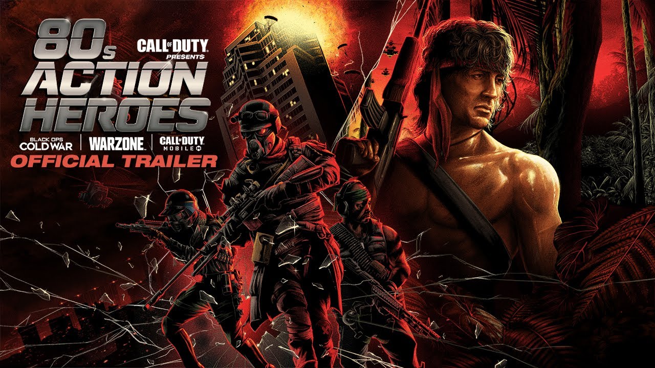 Los Héroes de Acción de los 80 Rambo y John McClane hacen su debut en Call of Duty