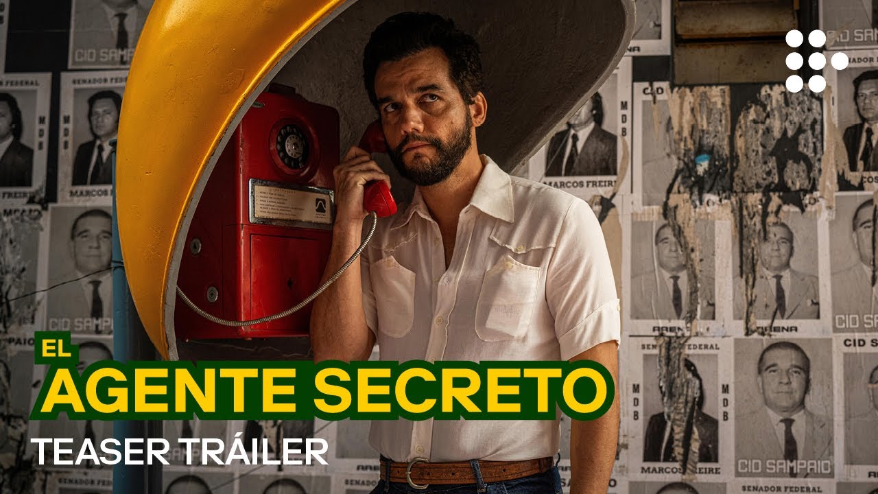 'EL AGENTE SECRETO´ 8 DE DICIEMBRE EN CINETECA NACIONAL CON PRESENCIA DE KLEBER MENDONÇA & WAGNER MOURA