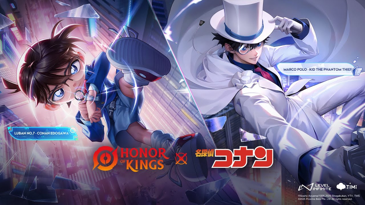 ¡Detective Conan y Honor of Kings unen sus fuerzas para revelar la verdad y cerrar el caso!