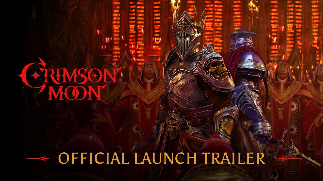 Crimson Moon ya está disponible, ofreciendo acción gótica y heavy metal en modo solitario y cooperativo en PC, PlayStation 5 y Xbox Series X|S