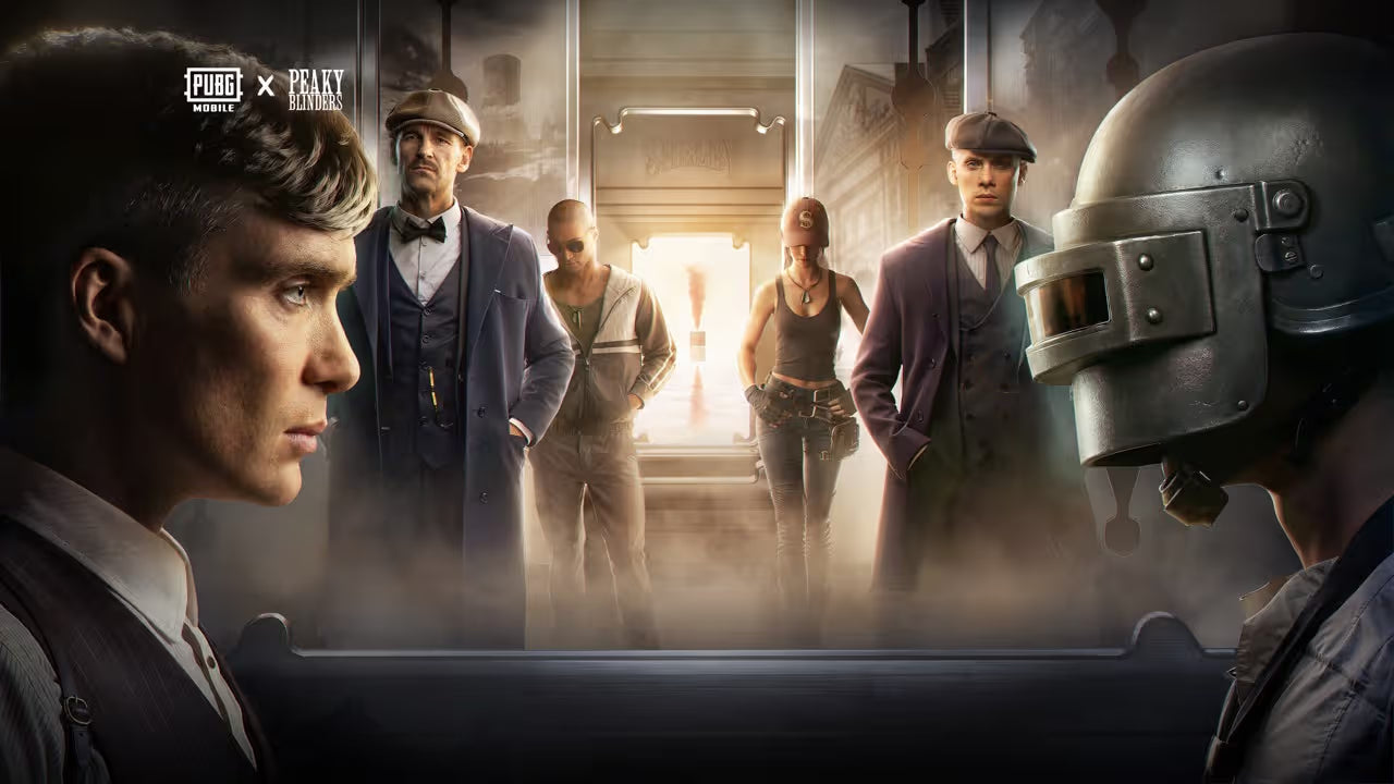 Peaky Blinders se apodera de PUBG Mobile con la llegada de la emblemática familia Shelby a los campos de batalla