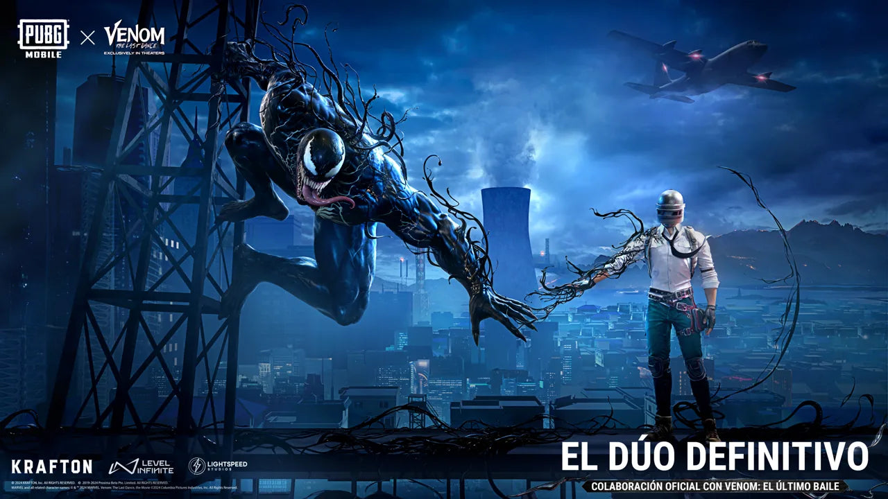 ¡La colaboración PUBG MOBILE x Venom: El Último Baile ya está disponible!