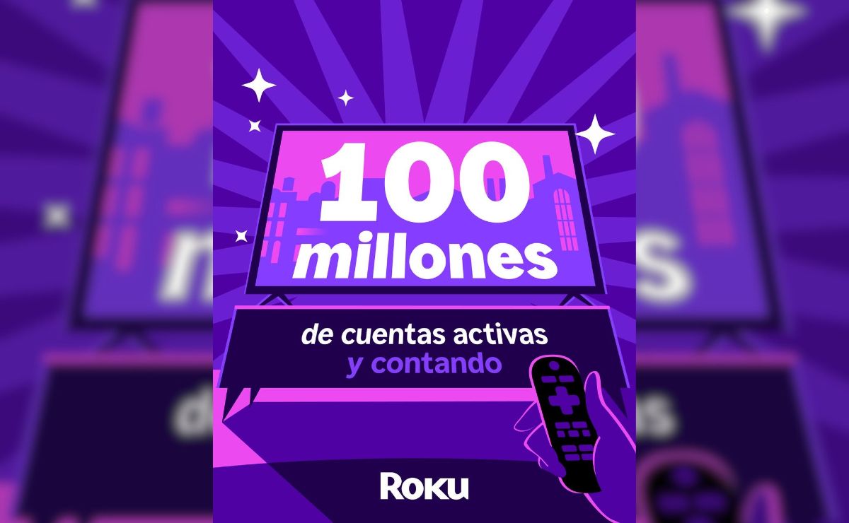 Roku supera 100 millones de cuentas activas