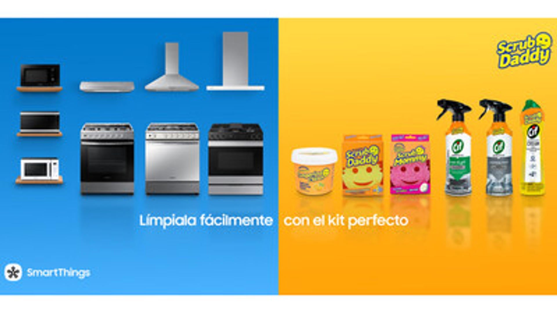 Samsung y Scrub Daddy hacen equipo para transformar las cocinas mexicanas