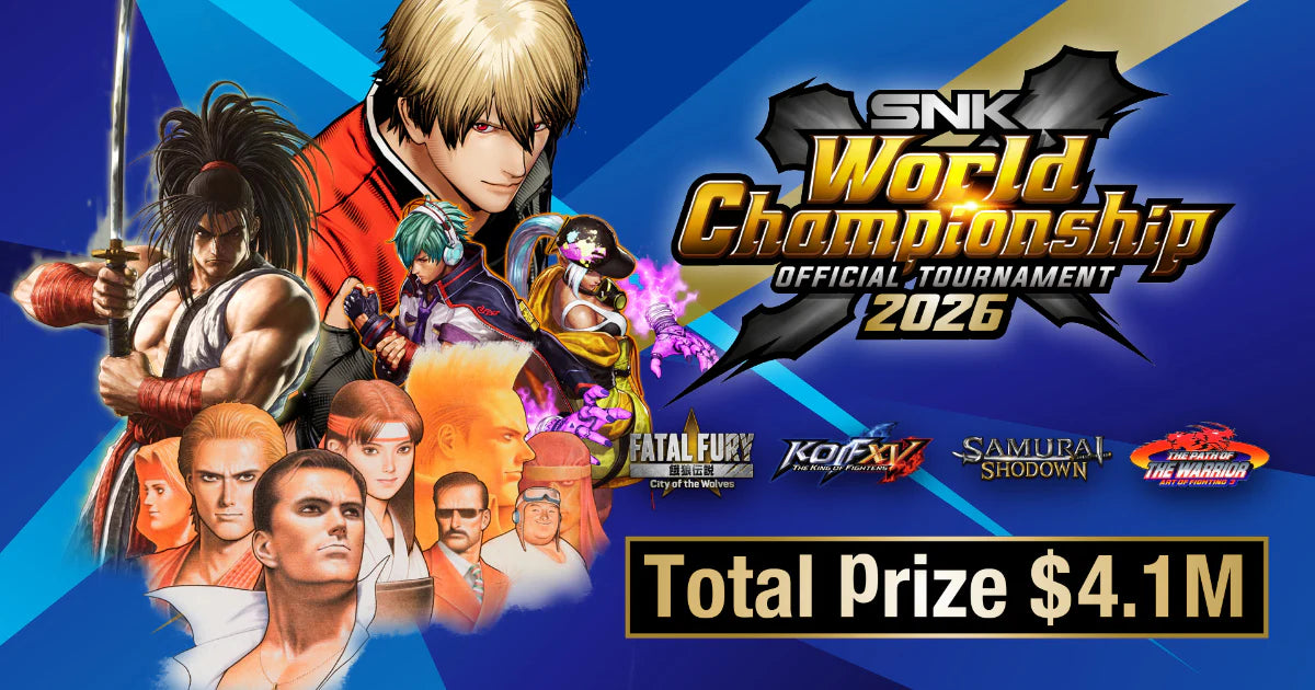¡SNK confirma el SNK World Championship 2026 con un premio de más de 4 millones de dólares!