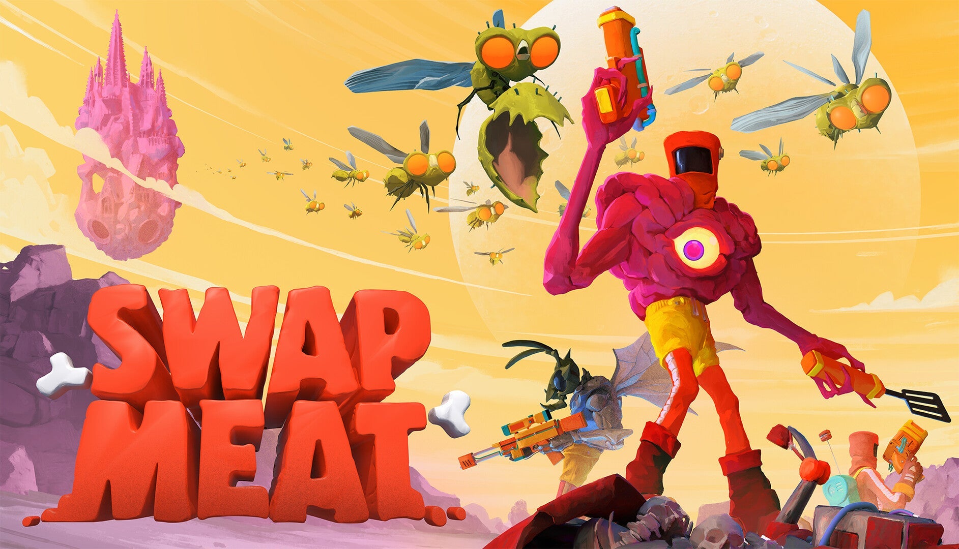 SWAPMEAT, el shooter roguelite cooperativo, se lanzará en el 2025 para PC y macOS a través de Steam