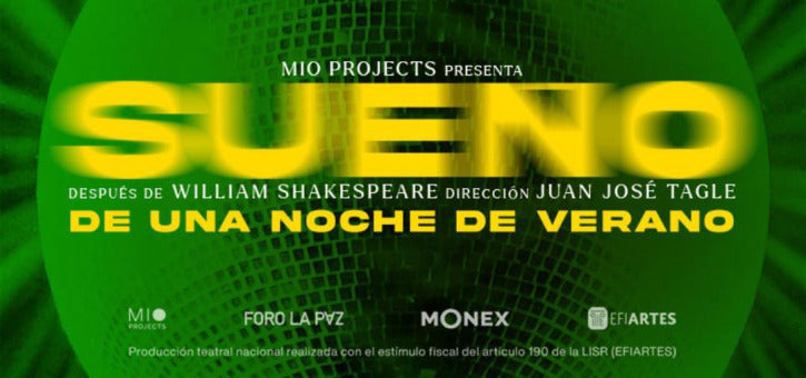 Sueño de Una Noche de Verano de Shakespeare llegará en febrero 2024 como una experiencia teatral de MIO Projects.