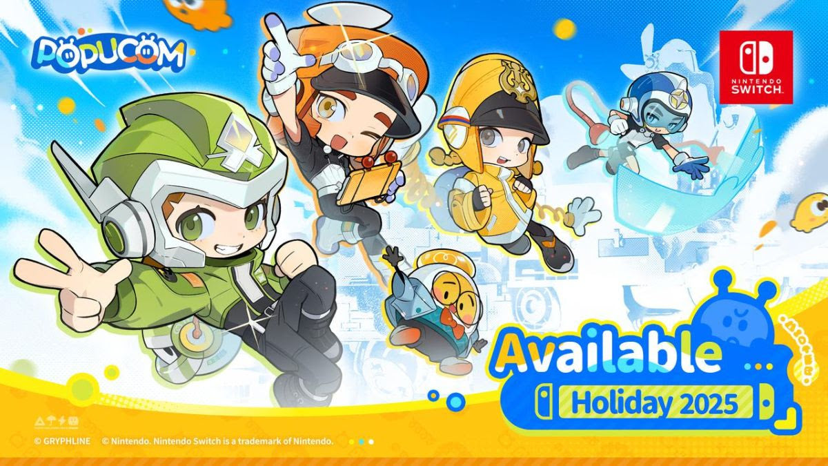 GRYPHLINE revela el lanzamiento de POPUCOM en Nintendo Switch™ 1 y continúa la gira de eventos de Arknights: Endfield en Tokyo Game Show