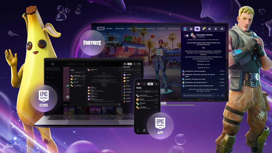 Anuncio épico: el chat de texto ya está disponible en todo el ecosistema de Epic