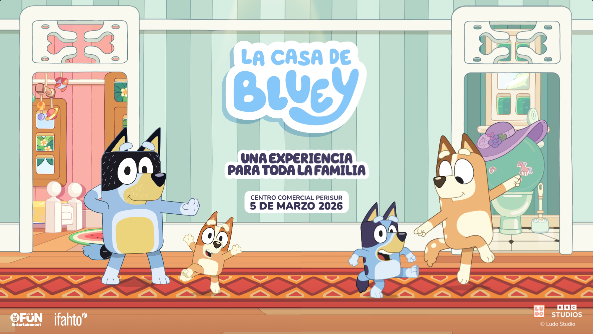 La Casa de Bluey llega a Ciudad de México 🏡
