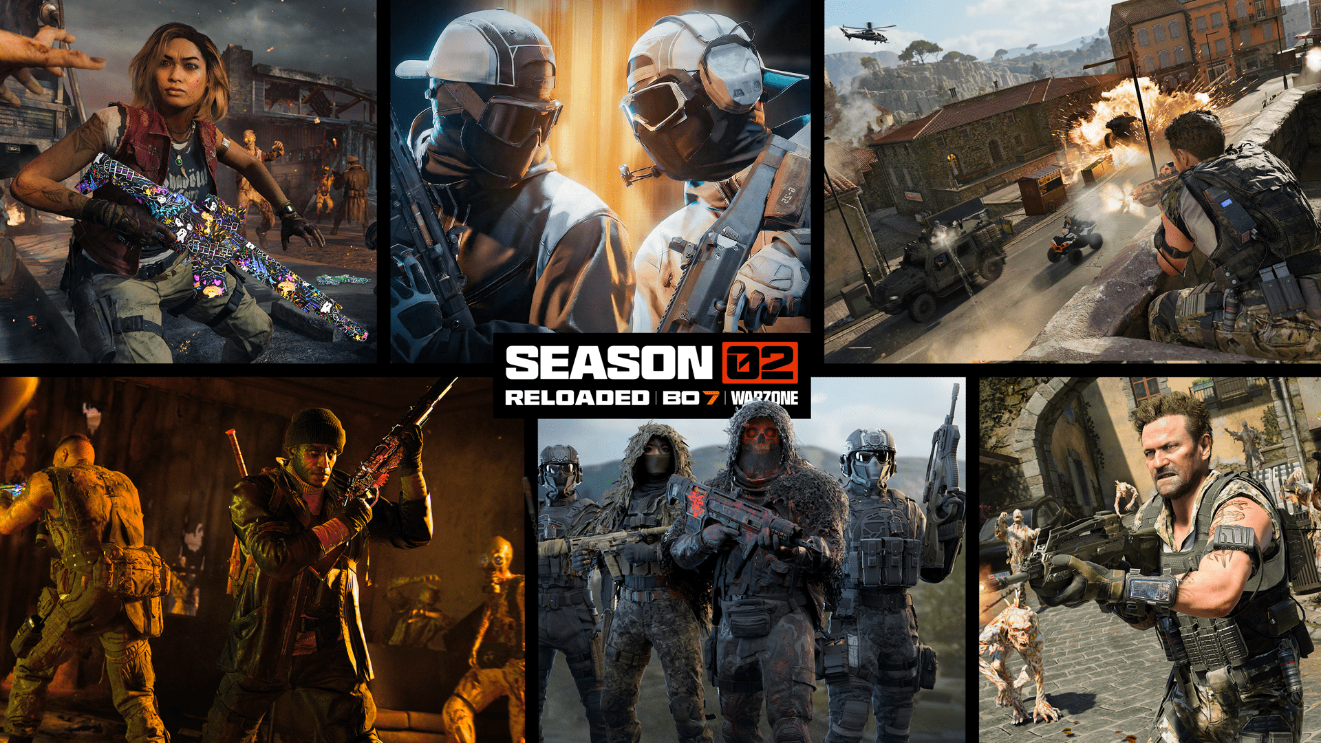 La Temporada 2 Recargada llega a Call of Duty: Black Ops 7 y Warzone, destacando la adición de Black Ops Royale