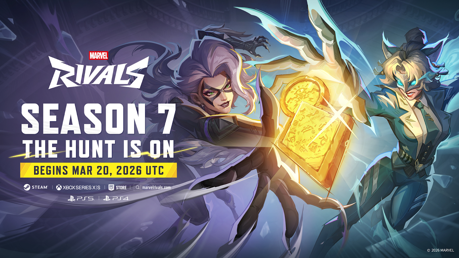 White Fox se une a Marvel Rivals en la Temporada 7: The Hunt Is On, disponible el 20 de marzo