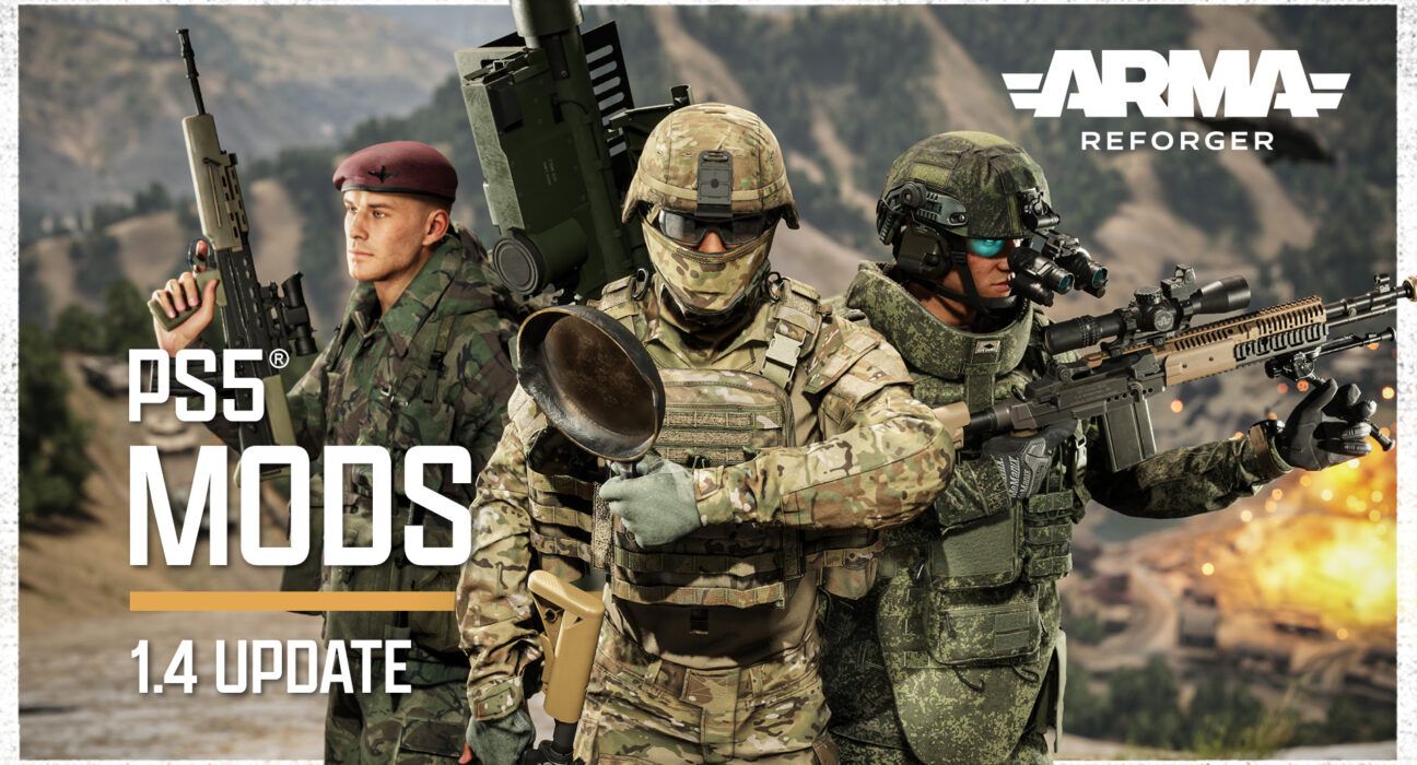 La actualización 1.4 de Arma Reforger lleva la compatibilidad con mods a PlayStation 5